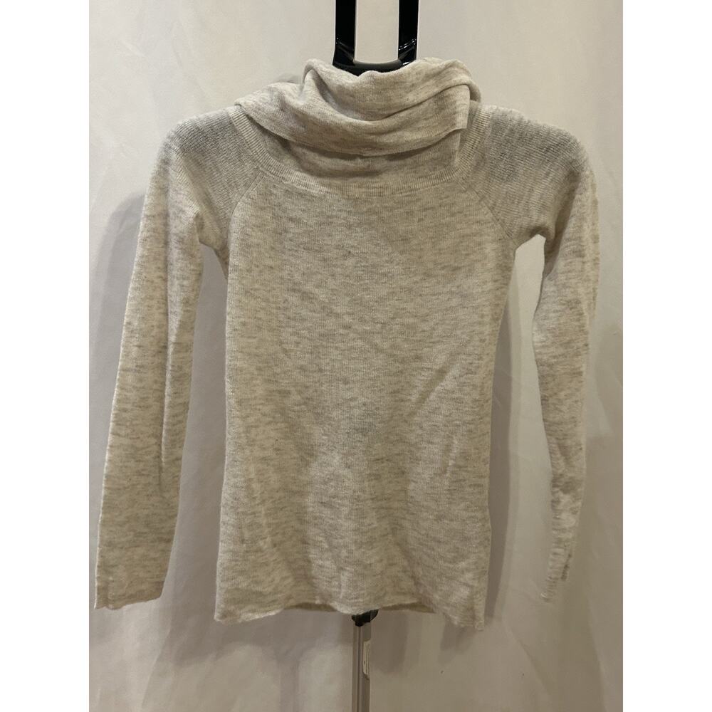NWT Madewell Light Gray Cowl Neck Sweater Women's size S
